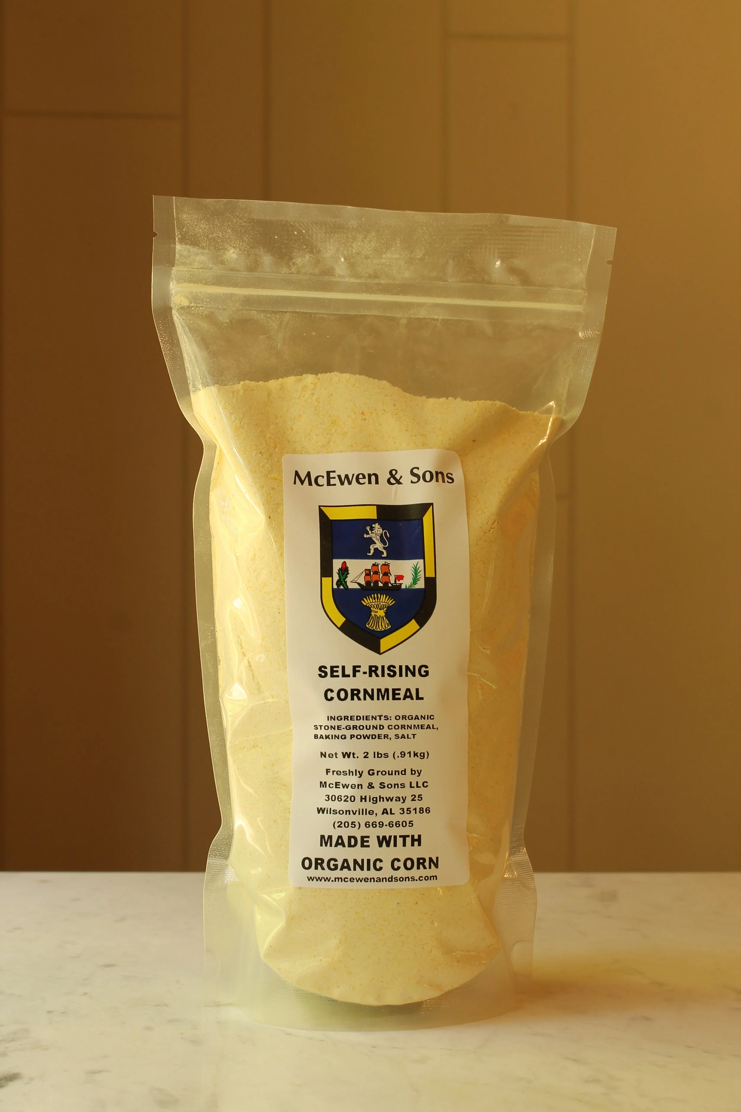 Stone Ground Yellow Cornmeal - Fine Ground — McEwen & Sons